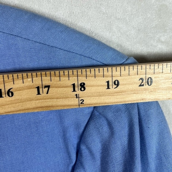 NWT Polo Ralph Lauren L Made in Italy 100% Linen Sport Coat Surgeon Cuff Blue - Picture 11 of 13